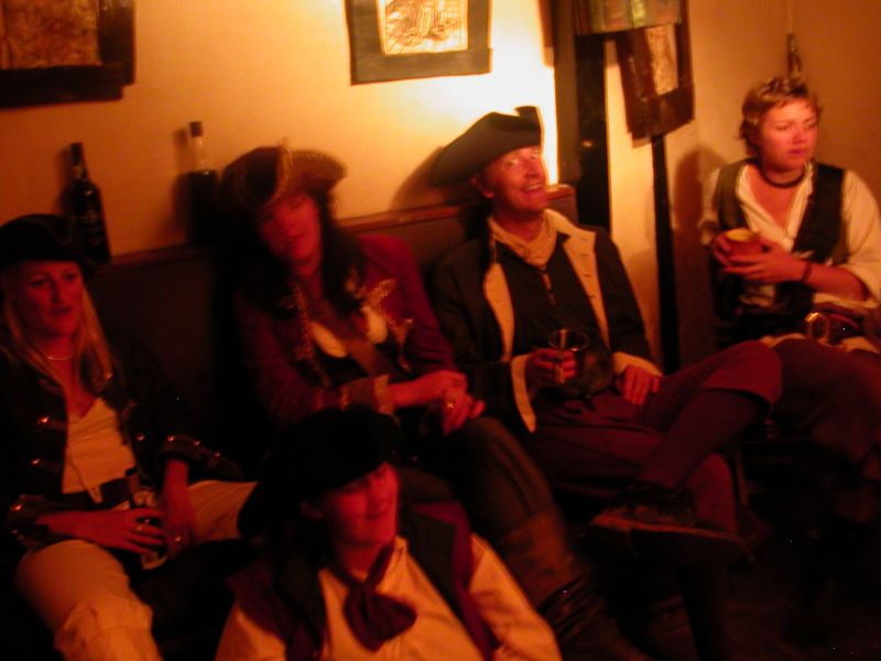 Buccaneers, wenches and mad bastards at The Black Shuck Tavern.