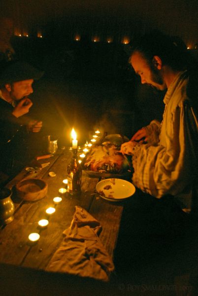 The Black Shuck is known for it's fine cuisine - if only the same could be said for it's clientele. Picture by Roy Smallpage.