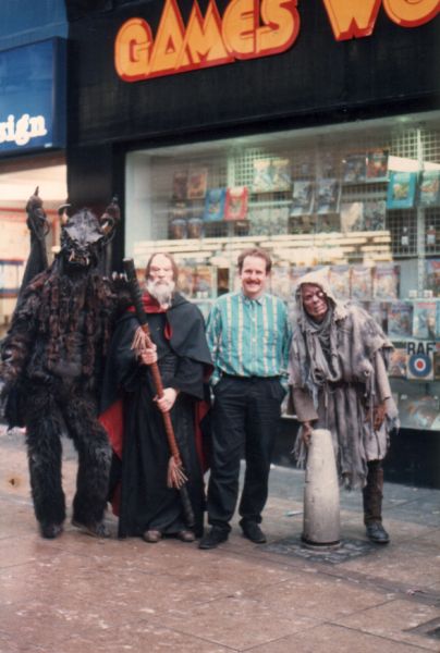 Games Workshop opening in Derby with Ian Livingstone