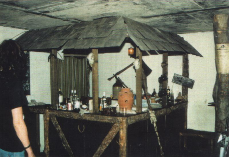 The bar at the Dragon's Lair Tavern - Derby (scanned from an old lazercopy)