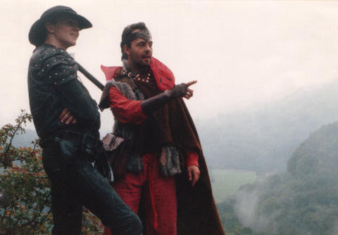 Reg and Peewee, looking majestic.