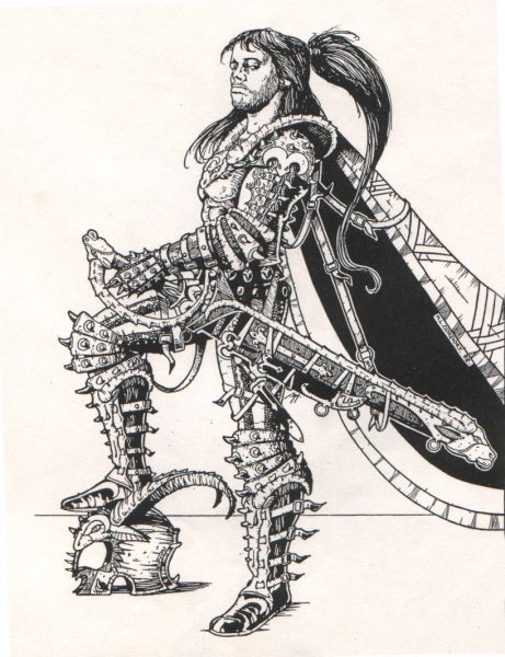 Illustration for the brochure - Andrew Sims.