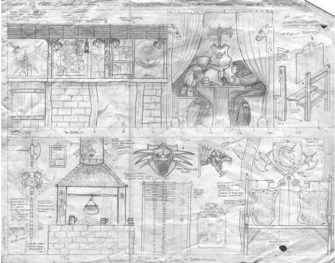 Dragon's Lair Tavern concepts